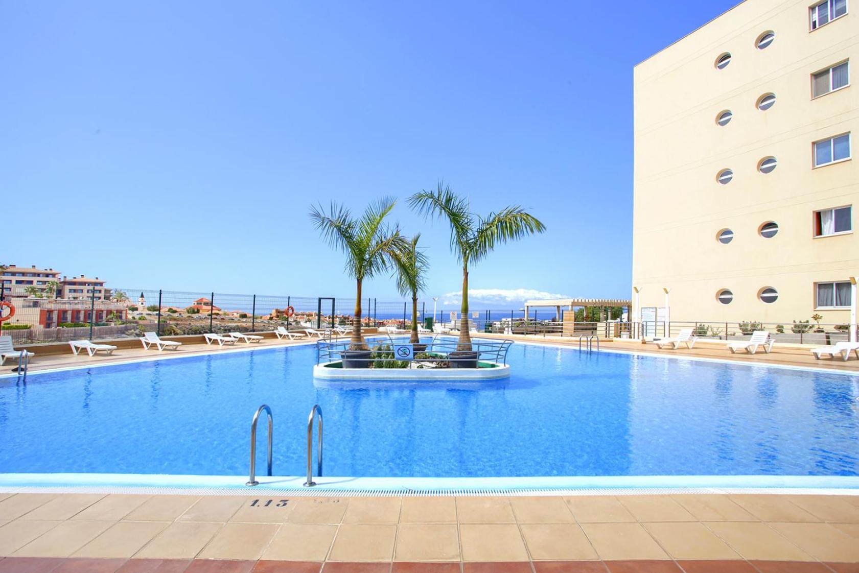 Beautiful Apartament Sol Paraiso Balcony& Sea Pool Адехе Экстерьер фото